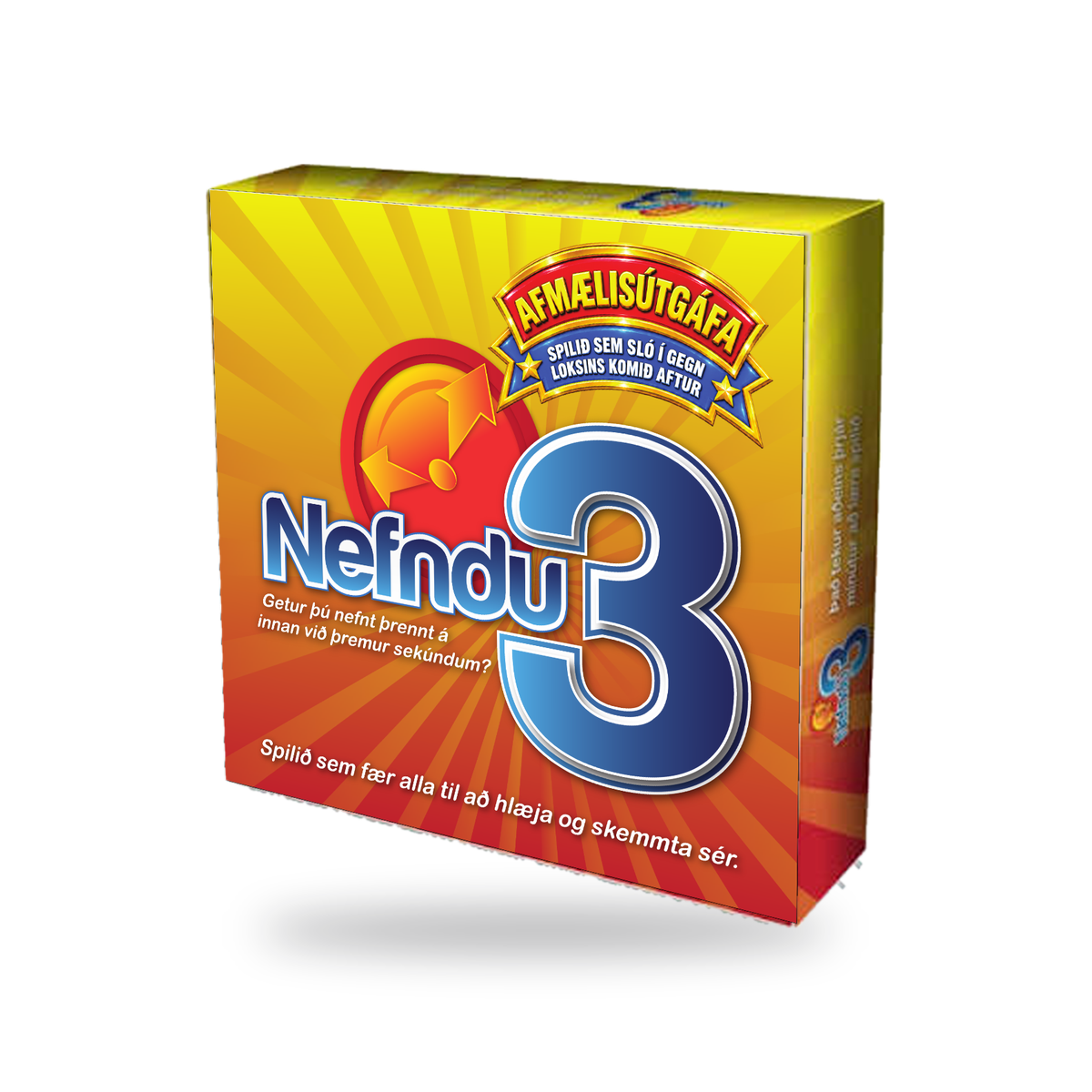 Nefndu 3 – Afmælisútgáfa, kassi