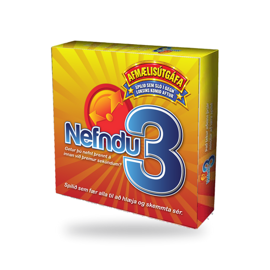 Nefndu 3 – Afmælisútgáfa, kassi