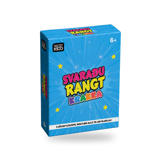 Svaraðu rangt – Krakka, kassi